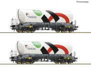 Roco 6600192 - H0 - 2-tlg. Set Silowagen Co2, Holcim, Ep. VI